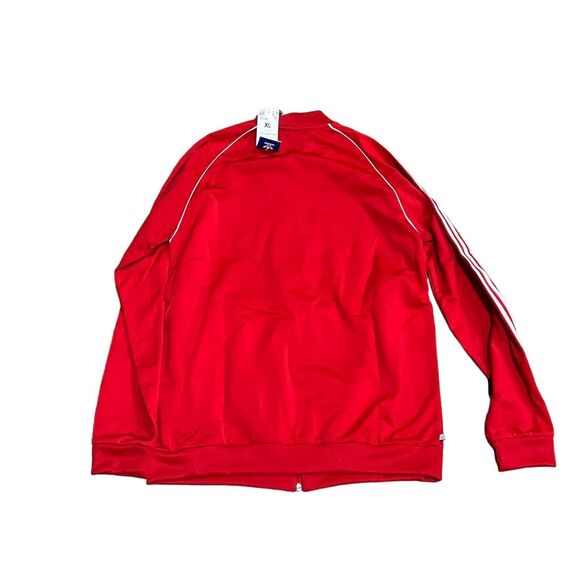 Adidas Kids' Adicolor SST Track Top Jacket Red/White XL Unisex - Picture 4 of 8